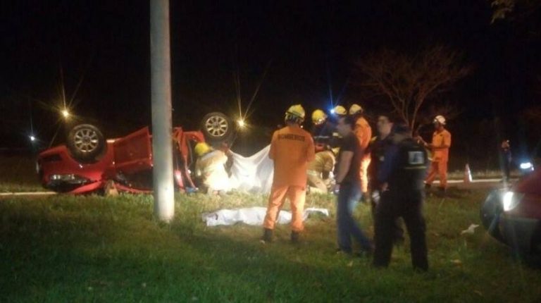 Racha na L4 Sul provoca a morte de duas pessoas