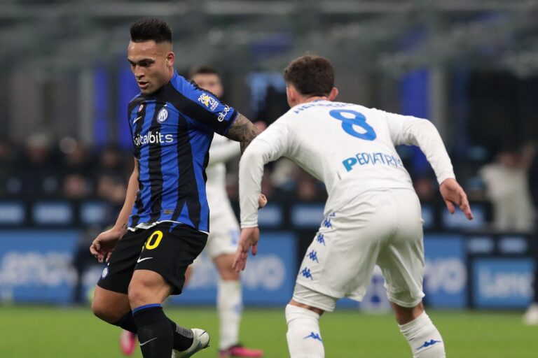 Veja as fotos do duelo entre Inter e Empoli pelo Campeonato Italiano
