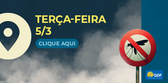 Veja a rota do fumacê nesta terça-feira (5)