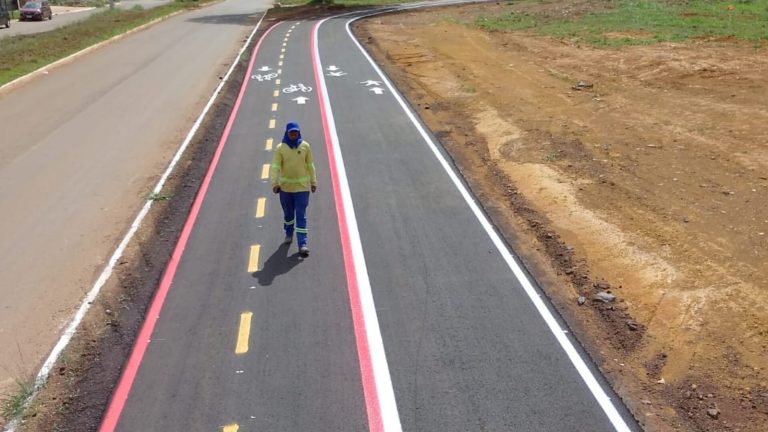 Concluída ciclovia próxima a parque ecológico no Guará
