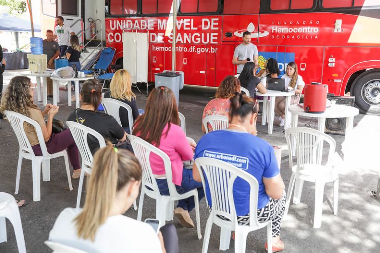 Parque da Cidade recebe campanha de doação de sangue nesta sexta-feira (14)