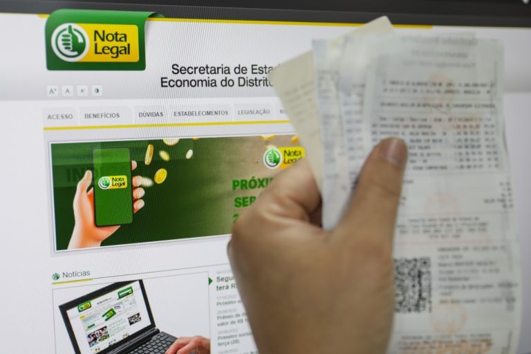 Prazo para indicar créditos do Nota Legal em conta bancária vai até 30 de junho