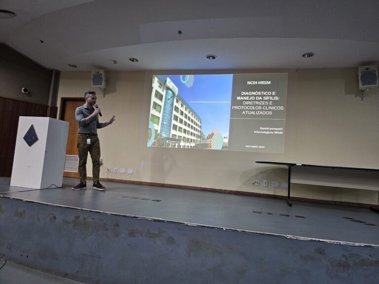 Hospital Regional de Santa Maria realiza simpósio sobre sífilis