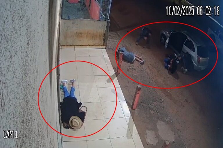 Tiroteio em frente a distribuidora no DF deixa duas pessoas feridas