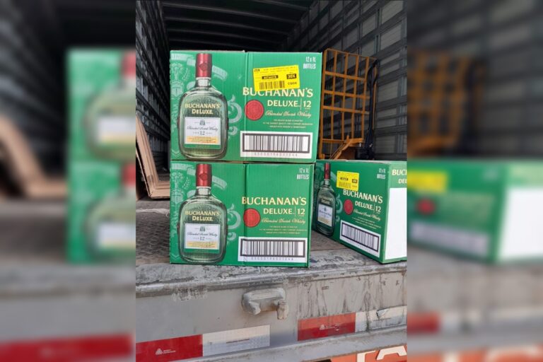 Whisky, gin, celulares, pneus: Receita do DF faz apreensão milionária