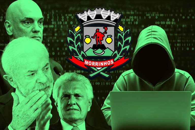 Hacker invade site de Morrinhos (GO) e ataca Lula, Caiado e Moraes