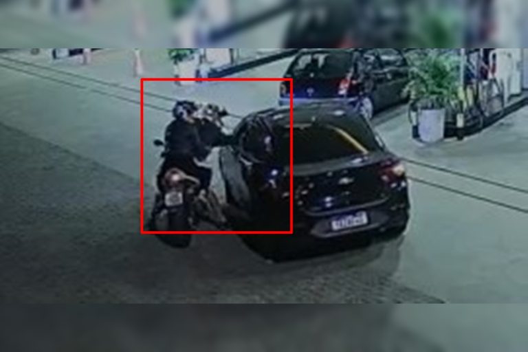 Mulher leva tapa de motociclista após confusão de trânsito no DF
