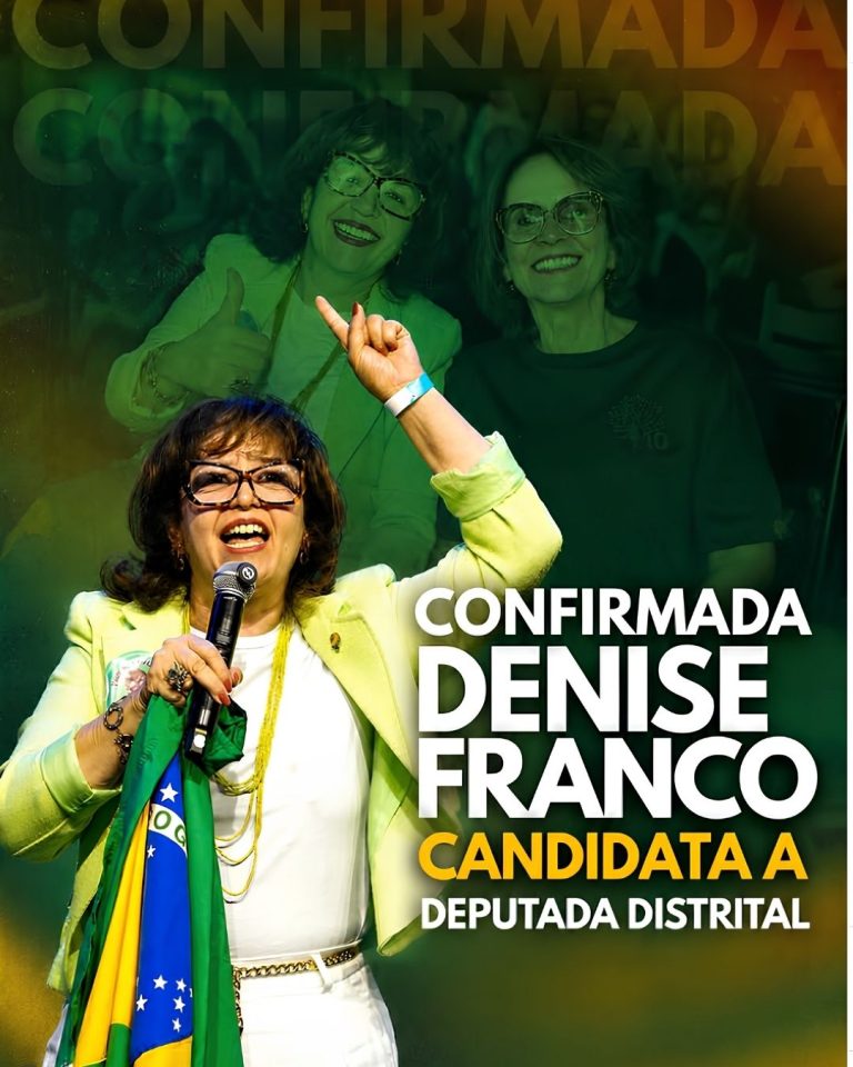 Do Associativismo à Câmara Legislativa: Denise Franco Lança Candidatura a Deputada Distrital pelo Republicanos