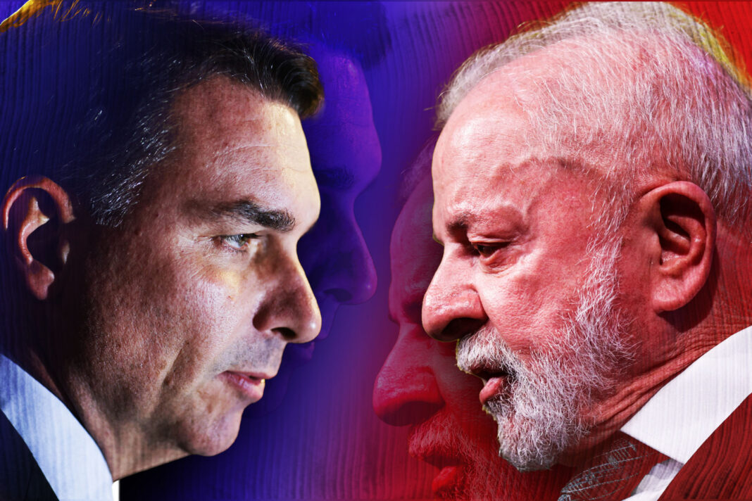 quaest:-flavio-bolsonaro-e-lula-aparecem-tecnicamente-empatados-no-df