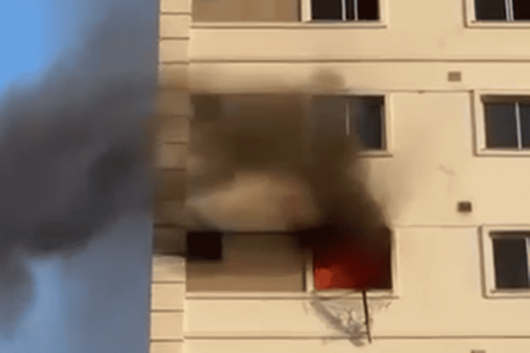 incendio-em-quarto-de-apartamento-faz-predio-ser-evacuado-em-taguatinga