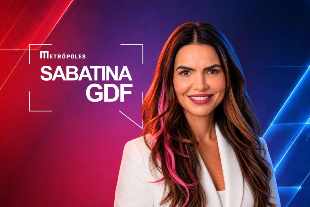 paula-belmonte,-do-psdb,-participa-de-sabatina-do-metropoles-nesta-quinta