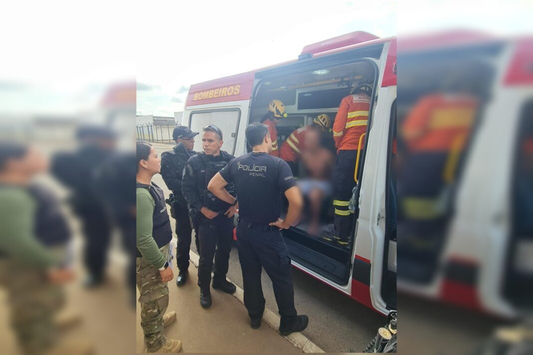 detento-faz-rival-refem-na-papuda,-engole-faca-e-vai-parar-no-hospital
