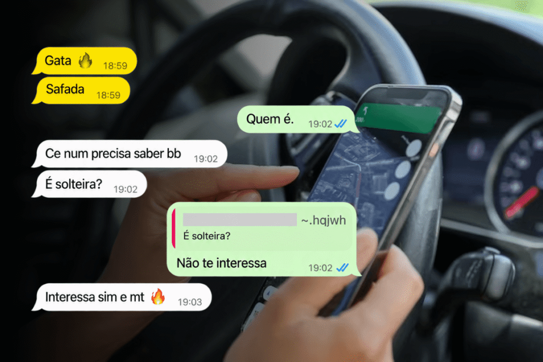 armas,-pornografia-e-ameacas:-motorista-de-app-toca-terror-em-grupo-de-zap
