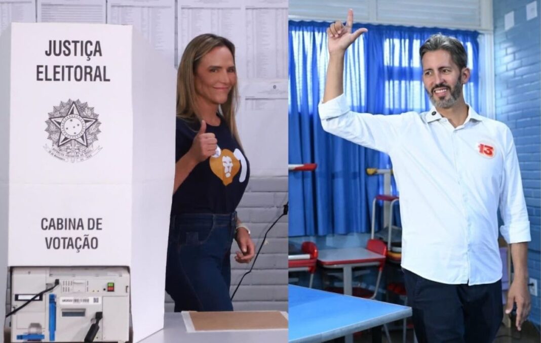igape/record:-celina-tem-61%-dos-votos-validos-e-leandro-grass,-39%